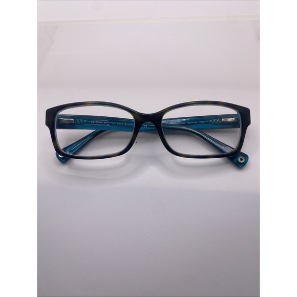 Coach Accessories - Coach Eyeglasses Women FRAMES ONLY HC 6040 Brooklyn 52-16-135 Tortoise Teal 371